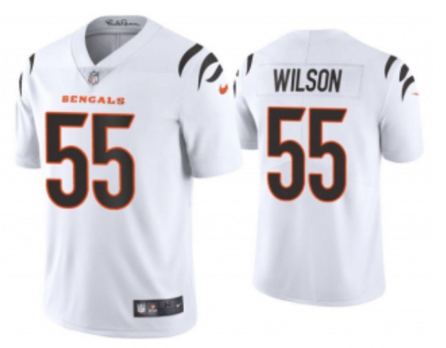 Nike Men & Women & Youth Bengals 55 Logan Wilson White Vapor Untouchable Limited Jersey,We sell and wholesale Nike Men & Women & Youth Bengals 55 Logan Wilson White Vapor Untouchable Limited Jersey on line form chian!